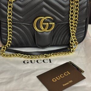 Stylist Black shoulder Leather Bag